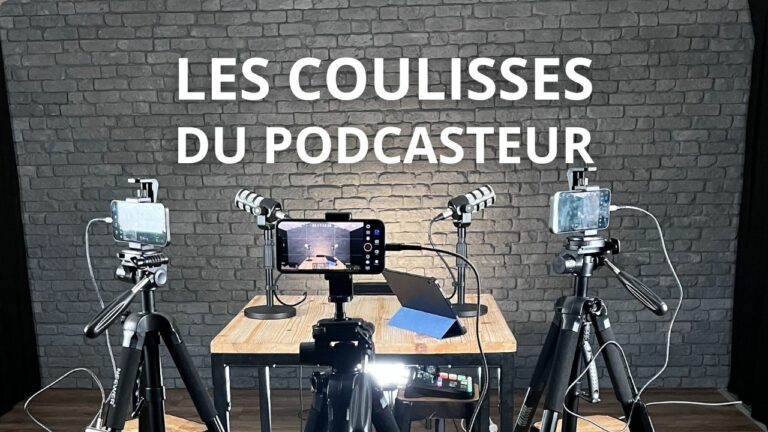 #1 Coulisses – Le premier podcast est sur YouTube !